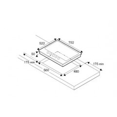 Варочная панель Bertazzoni P905CMODX