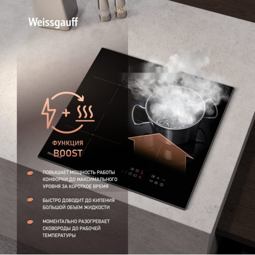 Варочная панель Weissgauff HI 430 BM