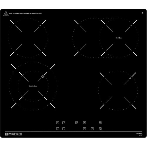 Варочная панель Meferi MEH604BK Ultra