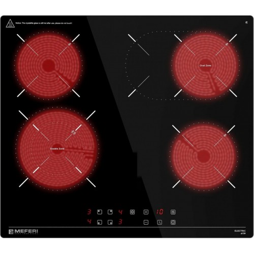 Варочная панель Meferi MEH604BK Ultra