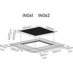 Варочная панель Zorg INO62 white