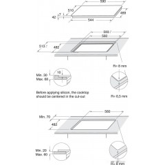 Варочная панель Whirlpool AKT 625 WH