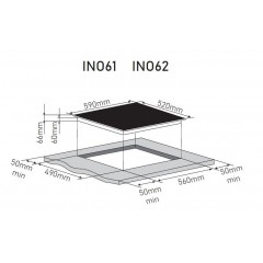 Варочная панель Zorg INO61 (черный матовый)