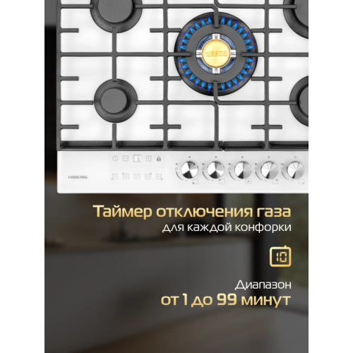 Варочная панель HIBERG VM 7255 W