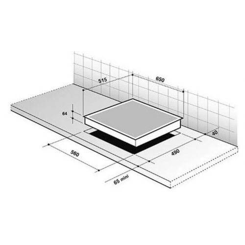 Варочная панель De Dietrich DPI4320X
