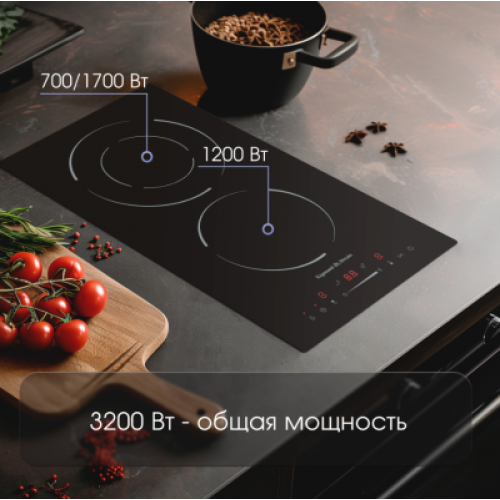 Варочная панель Zigmund & Shtain CN 50.3 B