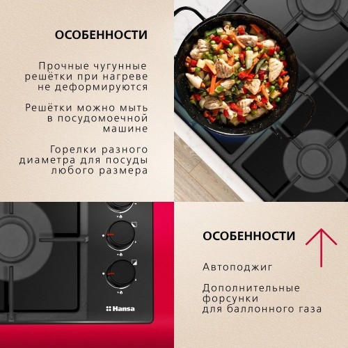 Варочная панель Hansa BHKS661830