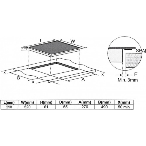Варочная панель Gorenje GI3201BSCE