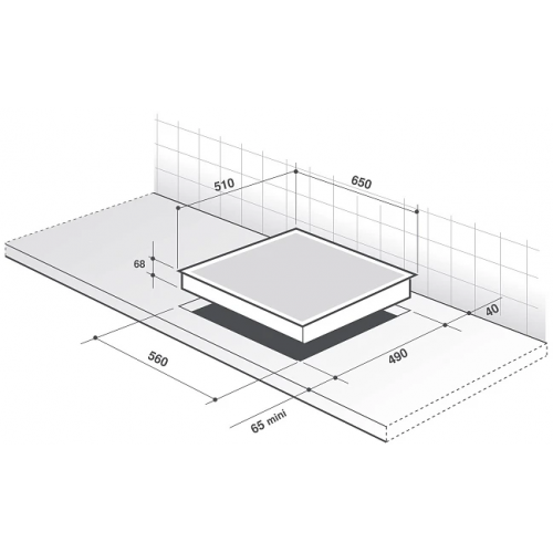 Варочная панель De Dietrich DPI7686XS