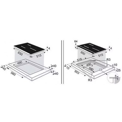 Варочная панель De Dietrich DPI4411B