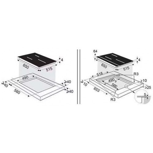 Варочная панель De Dietrich DPI4441BT