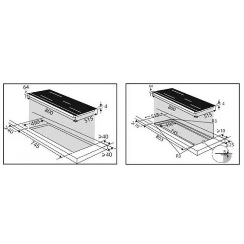 Варочная панель De Dietrich DPI4810B