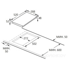 Варочная панель Konigin Libra C302 TBK