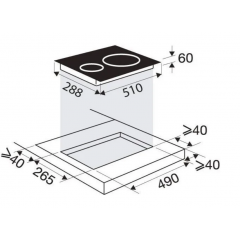 Варочная панель Brandt BPI1621UB