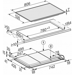 Варочная панель Miele KM 7678 FR