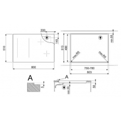 Варочная панель Smeg SIM1864D