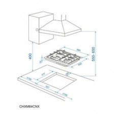 Варочная панель Candy CHXM64CWB