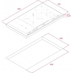 Варочная панель Teka IBF 95-G1 MST Infinity Matt Black