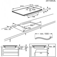 Варочная панель AEG TK95II08FB