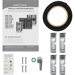 Варочная панель Krona Hagel 45 BL W