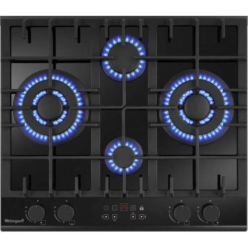 Варочная панель Weissgauff HGG 642 BGH Double Wok Timer