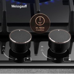 Варочная панель Weissgauff HGG 642 BGH Double Wok Timer