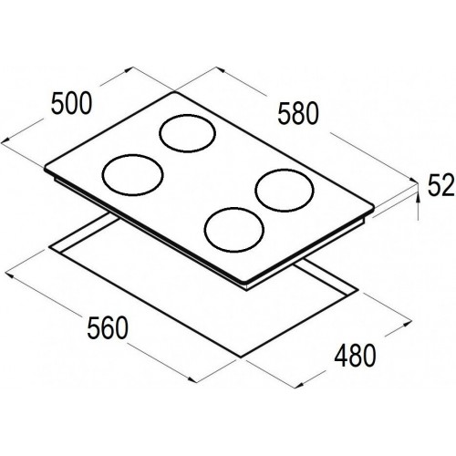 Варочная панель Schtoff H6002C16IS Black