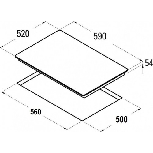 Варочная панель Schtoff I6S07B Cold White