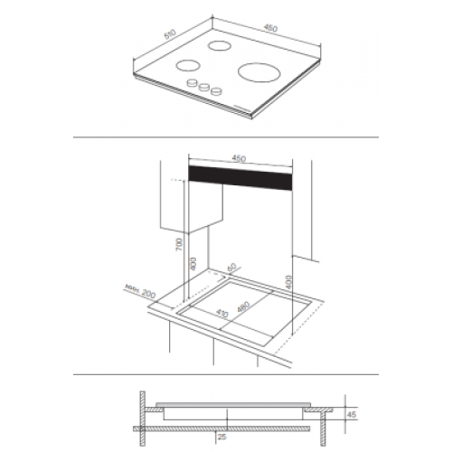 Варочная панель Kuppersberg FG 41 B