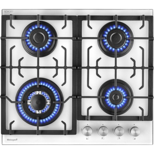 Варочная панель Weissgauff HGG 641 WGSV Nano Glass