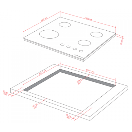 Варочная панель Kuppersberg FS 60 X