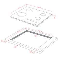 Варочная панель Kuppersberg FG 60 B