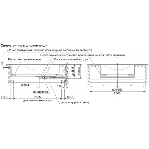 Варочная панель V-ZUG CTI6T-31145