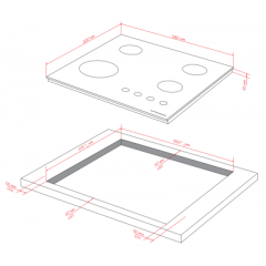 Варочная панель Kuppersberg FS 60 B