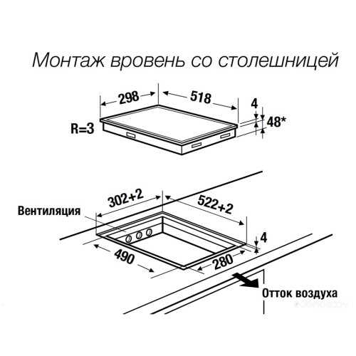 Варочная панель Kuppersbusch VKI 3850.0 SR