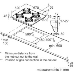 Варочная панель Bosch POP7C2P30O