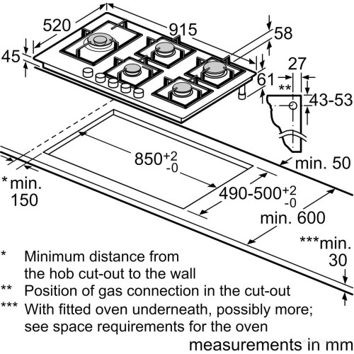 Варочная панель Bosch Serie 6 PPM9A6I40