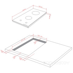 Варочная панель Kuppersberg FG 30 B