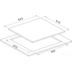 Варочная панель Schtoff H6047C30IS White