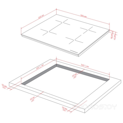 Варочная панель Kuppersberg ICI 614