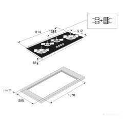 Варочная панель Asko HG8144BGB2