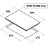 Варочная панель Schtoff H6001C28IS Grey