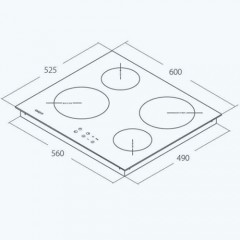 Варочная панель AKPO PIA6082501