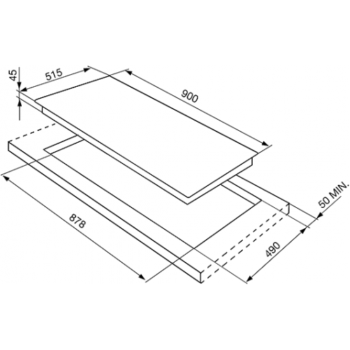 Варочная панель Smeg SI5952B