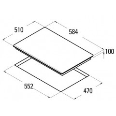 Варочная панель CATA RCI 631 Ivory