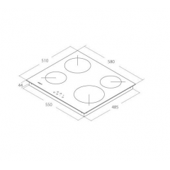 Варочная панель AKPO PKA58601