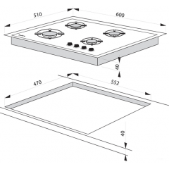 Варочная панель Hansa BHKW61111