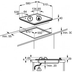 Варочная панель Electrolux EGE6172NOK