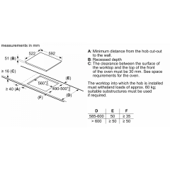 Варочная панель Bosch PIE651FC1E
