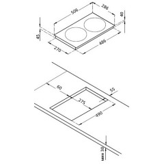 Варочная панель Korting HI 32003 BW